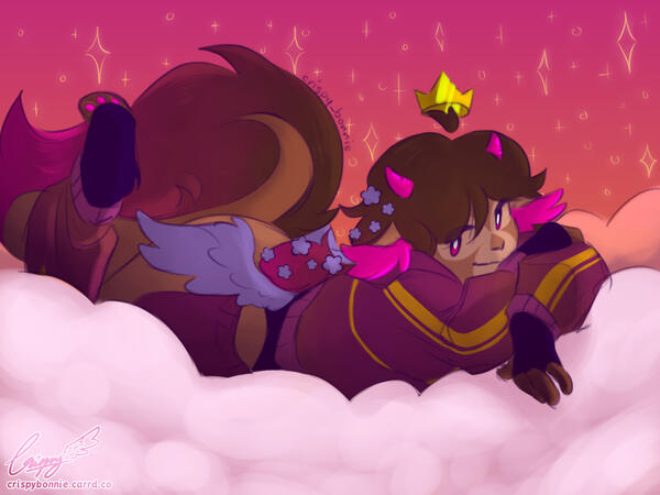 Attack for Artfight 2026 — Character is Alex Starstorm by AlexIsChaos